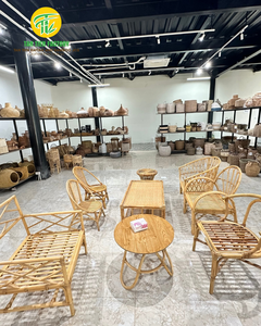 Natural Rattan <b>Wicker</b> <b>Basket</b> with Handle – Handwoven Storage Bin for Living Room, Kitchen, <b>Picnic</b> & Home Decor | Vietnam Factory - Product Image 6