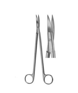 Tijeras Puntiagudas Strolly de 220 mm, Tijeras Quirúrgicas de Acero Inoxidable con Punta Afilada, Instrumento Médico Reutilizable - Product Image 1