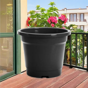 Pot de jardin en plastique basique de 16 pouces, prix d'usine, vente en gros, fabriqué en Inde - Product Image 1