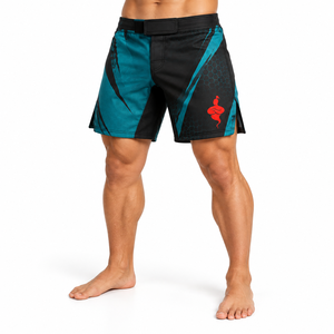 Shorts d'entraînement MMA pour hommes, tissu flexible, design ergonomique, vêtements de sport légers pour les séances de grappling et de kickboxing - Product Image 1