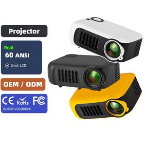 Proyector Digital de Videojuegos para Teléfono Móvil, Full HD, de Tiro Corto, para Exteriores, con Control Remoto para Reuniones, Smart TV, A2000 - Product Image 1