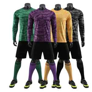 Conjunto de Camiseta de Fútbol Naranja para Hombre, Manga Corta, Cuello en V, Estampado Geométrico, Poliéster que Absorbe la Humedad, Uniforme para Todas las Temporadas - Product Image 6