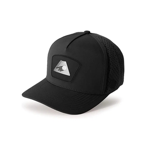 Factory Customized Quick Dry Golf Hats Laser Perforated Panels Three Tone Design Custom Silicone Patch Branding Injae Vina Golf - Product Image 2