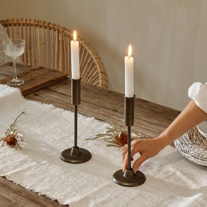 Elegant Candle Holder Smooth Finish With Strong Build Ideal For Creating Warm And Inviting Atmosphere In Living <b>Spaces</b> - Product Image 3