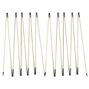 เสาเต็นท์พับได้, เสาไฟเบอร์กลาส, เสาเต็นท์ไฟเบอร์กลาสแบบยืดหยุ่น - Product Image 1