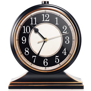 Handcrafted <b>Rustic</b> Digital Acacia Wood Two-piece <b>Desk</b> Clock with Brass Pendulum-Wholesale - Product Image 3