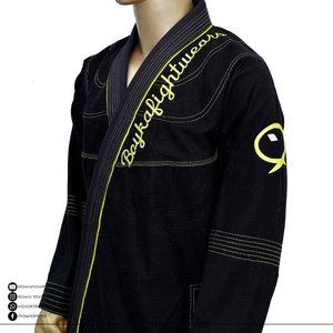 ชุดยิวยิตสูแบบสั่งทำพิเศษ ผ้าเพิร์ลวีฟ 100% ผ้าฝ้าย ชุดกิโมโนบราซิลเลียนยิวยิตสู สำหรับฝึกซ้อมระดับมืออาชีพ อุปกรณ์สำหรับการฝึกต่อสู้ สำหรับผู้ใหญ่ - Product Image 6