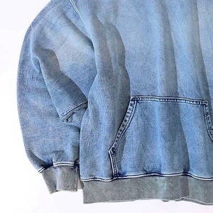 Sweat-shirts à capuche vintage de haute qualité en polyester/coton double couche, effet délavé, impression personnalisée, vente en gros, lavage à l'acide, prix abordable - Product Image 5