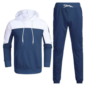 Unisex <b>Tracksuit</b> Midweight Winter Hooded Pullover Drawstring Closure Breathable Eco-Friendly custom logo Simple men <b>tracksuits</b> - Product Image 6