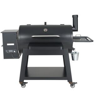 Grill BBQ Portatile da Tavolo da 62 Pollici in Ferro Resistente con Copertura e Carrello per Gas Propano e Carbonella, Ideale per Giardini - Product Image 1