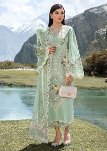 Salwar Kameez Premium con Bordado Floral, Corte Ajustado, para Verano e Invierno, Casual, para Fiestas, Festivales, Bodas, Estilo Étnico, Largo hasta la Rodilla - Product Image 6