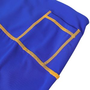 Pantalones de Yoga Azules Sigma Gamma Rho para Mujer, Leggings Deportivos de Cintura Alta, Elásticos y Cómodos, Pantalones de Fitness Atléticos, Logotipo Personalizado OEM - Product Image 6