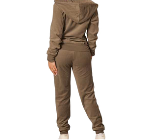 Chándales Casuales de Color Sólido con Logotipo, Ligeros, para Mujer, Chándales Deportivos para Mujer, Chándales con Cremallera para Mujer - Product Image 3