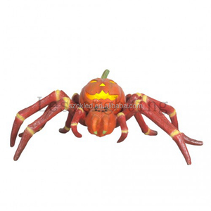 Decoración de Halloween: Araña Solitaria (Marrón), Espantapájaros, Ratones, Lobos, Fantasmas, Árbol, Banco, Esqueleto sin Cabeza, Bruja, Arco - Product Image 2