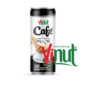กาแฟลาเต้คุณภาพสูงบรรจุกระป๋อง 250 มล. รับผลิตแบบ OEM ODM แบรนด์ส่วนตัว เครื่องดื่มสดชื่น ผู้ผลิตเครื่องดื่ม - Product Image 3