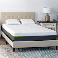 Matelas en mousse compressée sur mesure pour hôtel, pliable, tailles simple, double, queen, king, avec gel pour soulager la pression et favoriser un sommeil réparateur