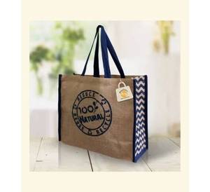 Customized Logo Design Print Shopping <b>Bag</b> in All Sizes, Styles and Colors custom made design grocery use - Product Image 2