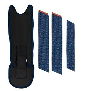 Protège-tibias de baseball personnalisé 2025 pour jeunes et adultes, protection des jambes pour batteur, polyester et coton, fermeture à boucle et crochet - Product Image 4