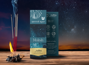 Incienso Religioso Indio MOKSH, Ecológico, 100% Natural, de Bambú, con Esencias de Masala - Product Image 3
