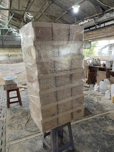 Porte-vin en bois pour 8 bouteilles, organiseur de rangement pour vin de table, écologique, Vietchoice - Product Image 6