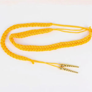 Aiguillette Ceremonial Dorada Hecha a Medida 2026, Cordón de Hombro Ceremonial con Color Personalizado, Aiguillette para Uniforme Ceremonial - Product Image 2