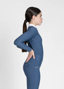 Base layer d'équitation pour enfants en tissu extensible doux, coupe confortable, best-seller - Product Image 5