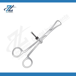 Pinza de reducción con bloqueo ajustable, grande, 168 mm, de acero inoxidable, instrumento quirúrgico ortopédico, pinza de reducción ósea, Pakistán - Product Image 2