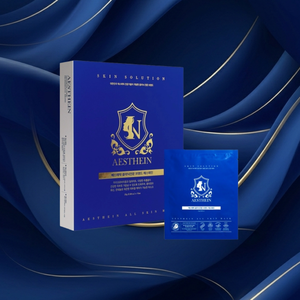 Masque coréen AESTHEIN 10 unités à la bave d'escargot, probiotiques, niacinamide, anti-âge, réparation de la barrière cutanée, pour tous types de peaux, pack familial jumbo - Product Image 1