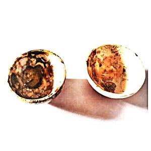 Bol en jaspe Picasso de 2 pouces, agate, vente en gros, artisanat en pierres précieuses, pierres naturelles, bol en jaspe Picasso sculpté à la main - Product Image 2