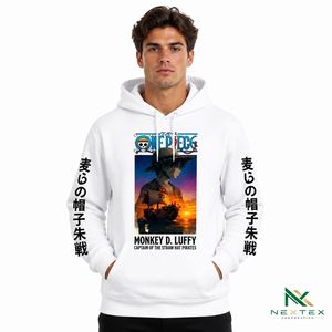Sweat-shirt à capuche personnalisé avec motif anime, streetwear japonais pour hommes, sweat-shirt en molleton, fabrication OEM, vente en gros - Product Image 1