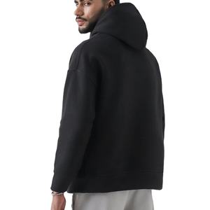 เสื้อฮู้ดดี้สตรีทแวร์สั่งทำพิเศษ ผ้าฝ้าย 80% โพลีเอสเตอร์ 20% คุณภาพสูง ลาย School Ruins สร้างสรรค์ ทรงโอเวอร์ไซส์ แบบครอป - Product Image 2