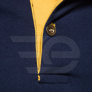 Polo pour homme de qualité supérieure en coton à manches courtes, décontracté, respirant, design uni, vente en gros d'usine - Product Image 4