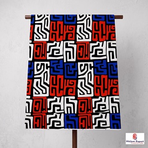 Premium African Wax Print Cotton Fabric Wholesale Custom OEM ODM Textile Manufacturer Export Supplier Private Label Fabric - Product Image 2