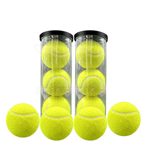 Pelotas de tenis de calidad con núcleo presurizado para un rebote mejorado y un rendimiento en la cancha superior. Equipo de pelotas de tenis. - Product Image 4