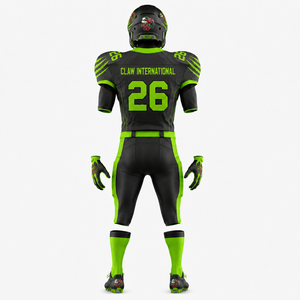 Professional American Football Uniform With Lightweight Material <b>Athletic</b> Cut And Moisture Wicking Comfort For Competition - Product Image 6