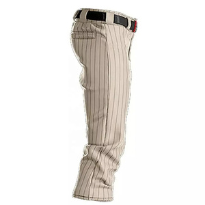 Conjunto de Jersey de Béisbol Negro para Hombre con Ribete Blanco y Pantalones Verdes a Rayas, Corte Regular, Manga Corta, Transpirable, Poliéster, para Todas las Temporadas - Product Image 3