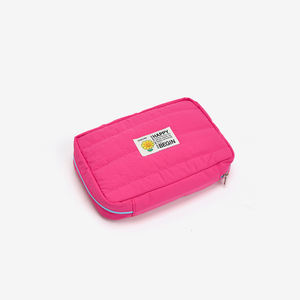 Bolsa de cosméticos portátil de moda duradera ligera resistente al agua con cierre de Cremallera de nailon - Product Image 2