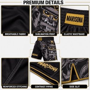 Custom Sublimated MMA Fight <b>Shorts</b> Lightweight Quick Dry Stretch <b>Grappling</b> Training <b>Shorts</b> for Teams Clubs and Private Labels - Product Image 3