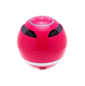 ลำโพงแบบพกพาขนาดเล็กไร้สายพร้อมวิทยุ FM แบตเตอรี่ในตัว DC Power วัสดุพลาสติก - Product Image 1