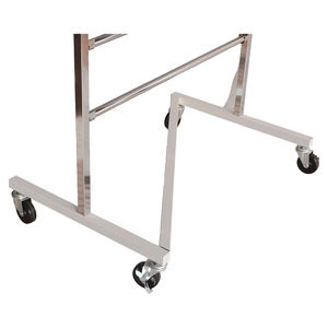Expositor de Ropa Plegable de Metal Resistente Moderno Bros Display, Soporte de Exhibición de Prendas Portátil de Lujo para Minoristas, OEM ODM Vietnam - Product Image 5