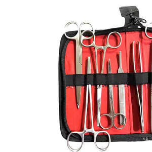 Kit de dissection chirurgicale généraliste de haute qualité professionnel, 12 pièces, en acier inoxydable, instruments chirurgicaux - Product Image 5