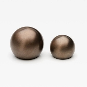 Trending Brass Round Furniture Knob Cabinet Handle Minimalist Design Durable Storage Use Drawer <b>Wardrobe</b> Heavy Duty <b>Hardware</b> - Product Image 3
