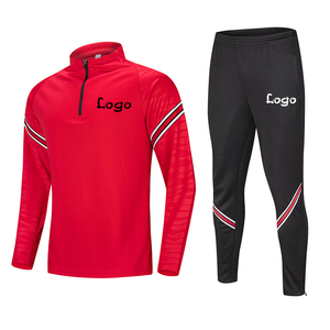 Chándal de Fútbol de Invierno Premium con Logotipo del Equipo Personalizado, Chándal Cálido con Pedrería, Ropa Deportiva Transpirable para Entrenamientos de Equipo - Product Image 3