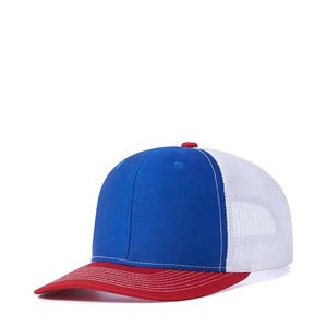 Custom 6-Panel Mesh Trucker Snapback Cap High Profile Breathable Waterproof 100% Cotton Plain Camo Golf & Sports for Men - Product Image 5