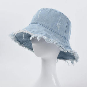 Wholesale Unisex Bucket <b>Hats</b> Custom Embroidery Print Logo Summer Beach Outdoor Travel Street Style <b>Hats</b> - Product Image 4