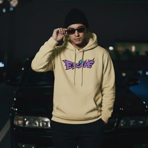 Vente en gros de sweats à capuche pour hommes, streetwear automne-hiver, logo personnalisé, couleur personnalisée, coupe classique, 100% coton, respectueux de l'environnement - Product Image 1