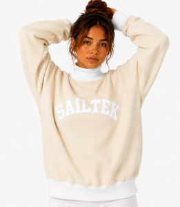 Suéter de Cuello Alto para Mujer, Tejido Suave, 100% Algodón, Informal, con Logotipo Personalizado, Transpirable, Ecológico, para Invierno - Product Image 4