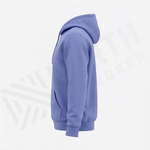 Sweat-shirts d'hiver pour hommes de qualité supérieure, 100 % coton, teint uni, en tissu peigné, décontractés, respirants, pour adultes, style streetwear, pulls. - Product Image 3