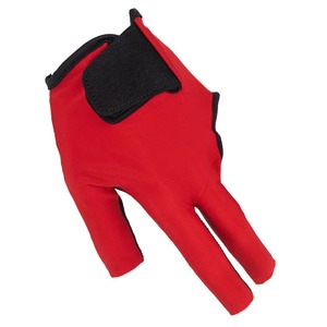 Guantes de billar de medio dedo con correa ajustable para la muñeca, para práctica de billar y snooker, deportivos unisex - Product Image 3