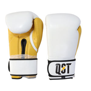 Gants de boxe en cuir synthétique en gros avec fermeture auto-agrippante, respirants, légers, sangle de poignet réglable pour hommes et femmes, logo personnalisé - Product Image 3